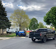Crash injures 1